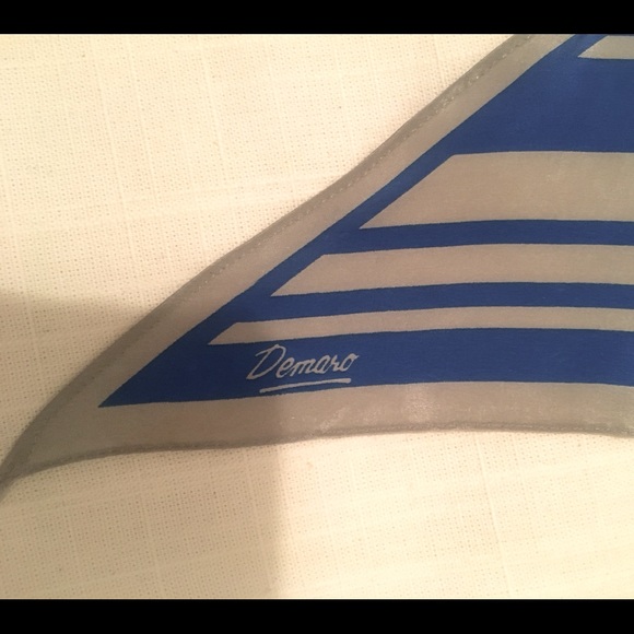 Vintage Silk Demaro Scarf - Picture 3 of 6